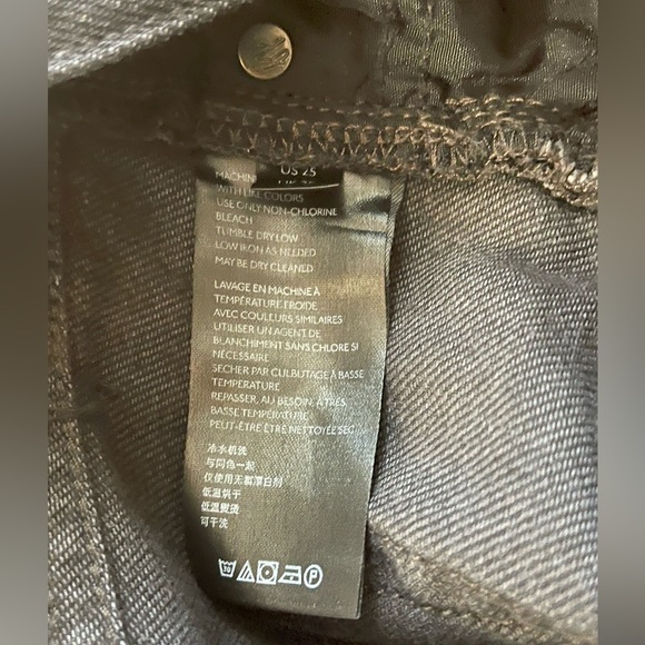 FP We The Free Black Distressed Jeans size‎ 25 - Picture 9 of 9